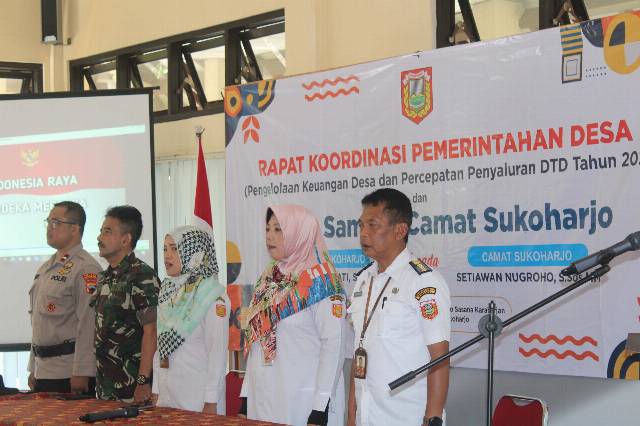 PISAH SAMBUT CAMAT KECAMATAN SUKOHARJO